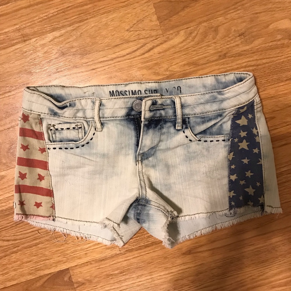Mossimo American Flag Shorts